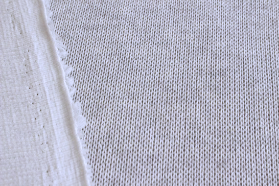 JCダブルフェイスニット　ソフィー　杢シルバーグレー<